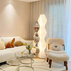 Mira LED Lampadaire Blanc Chambre à coucher Salon  Salle d'étude - image 6 | Maison Opale