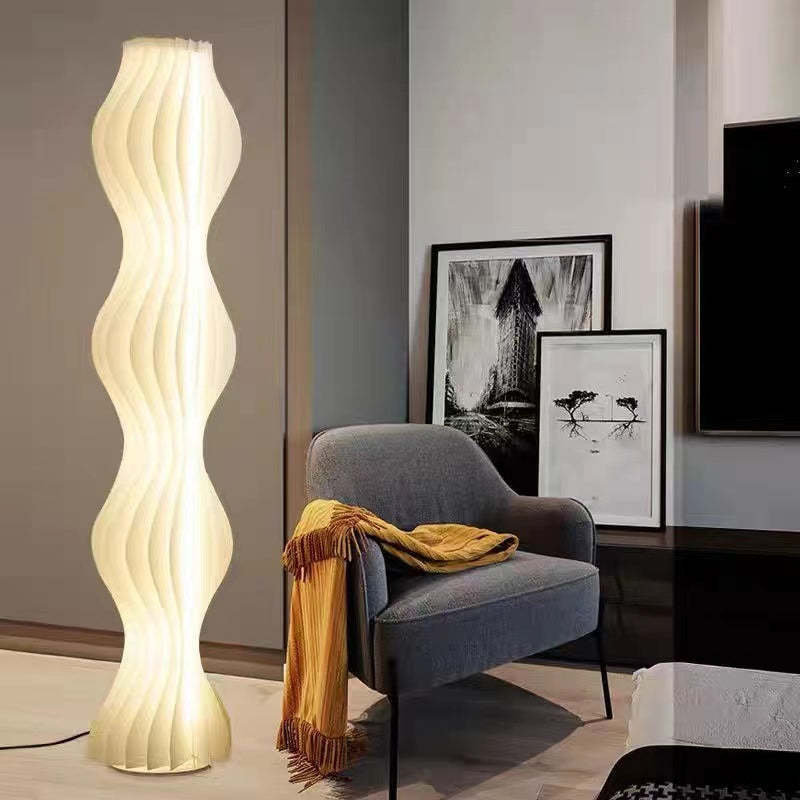 Mira LED Lampadaire Blanc Chambre à coucher Salon  Salle d'étude - image 8 | Maison Opale