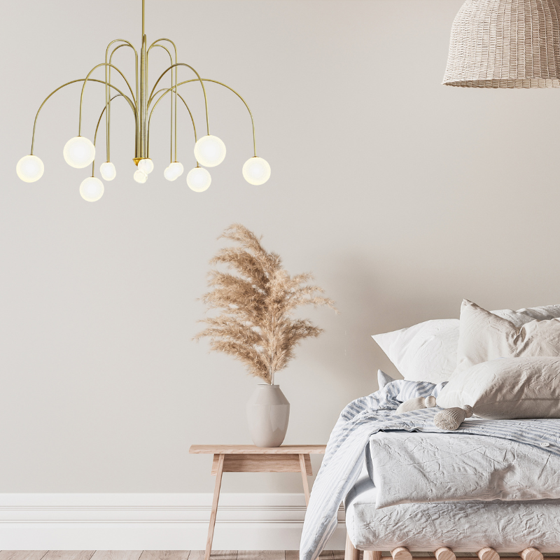 Monica Suspension Multi Simple Verre Chambre à Coucher/Salon - image 25 | Maison Opale
