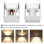 Nexu Applique Murale Carrrée Minimaliste  Intérieur/Extérieur - image 17 | Maison Opale