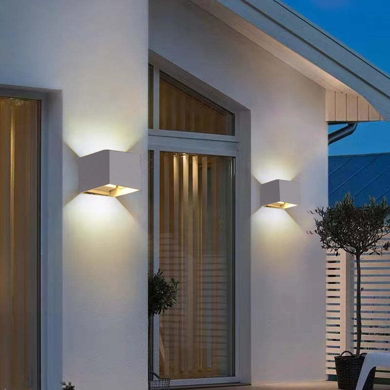 Nexu Applique Murale Carrrée Minimaliste  Intérieur/Extérieur - image 3 | Maison Opale
