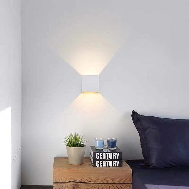 Nexu Applique Murale Carrrée Minimaliste  Intérieur/Extérieur - image 9 | Maison Opale