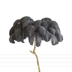Lampadaire Fleur Luxe Plume/Métal Coloré Salon - image 15 | Maison Opale