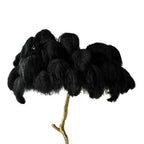 Lampadaire Fleur Luxe Plume/Métal Coloré Salon - image 24 | Maison Opale