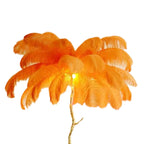 Lampadaire Fleur Luxe Plume/Métal Coloré Salon - image 26 | Maison Opale