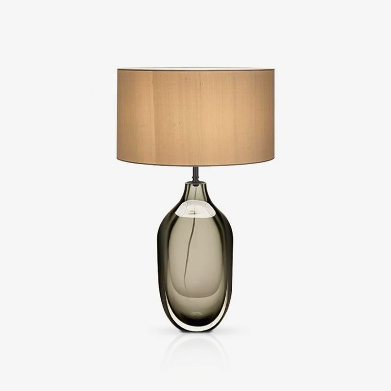 Otheain Lampe de Table en Cristal et Tissu - image 1 | Maison Opale