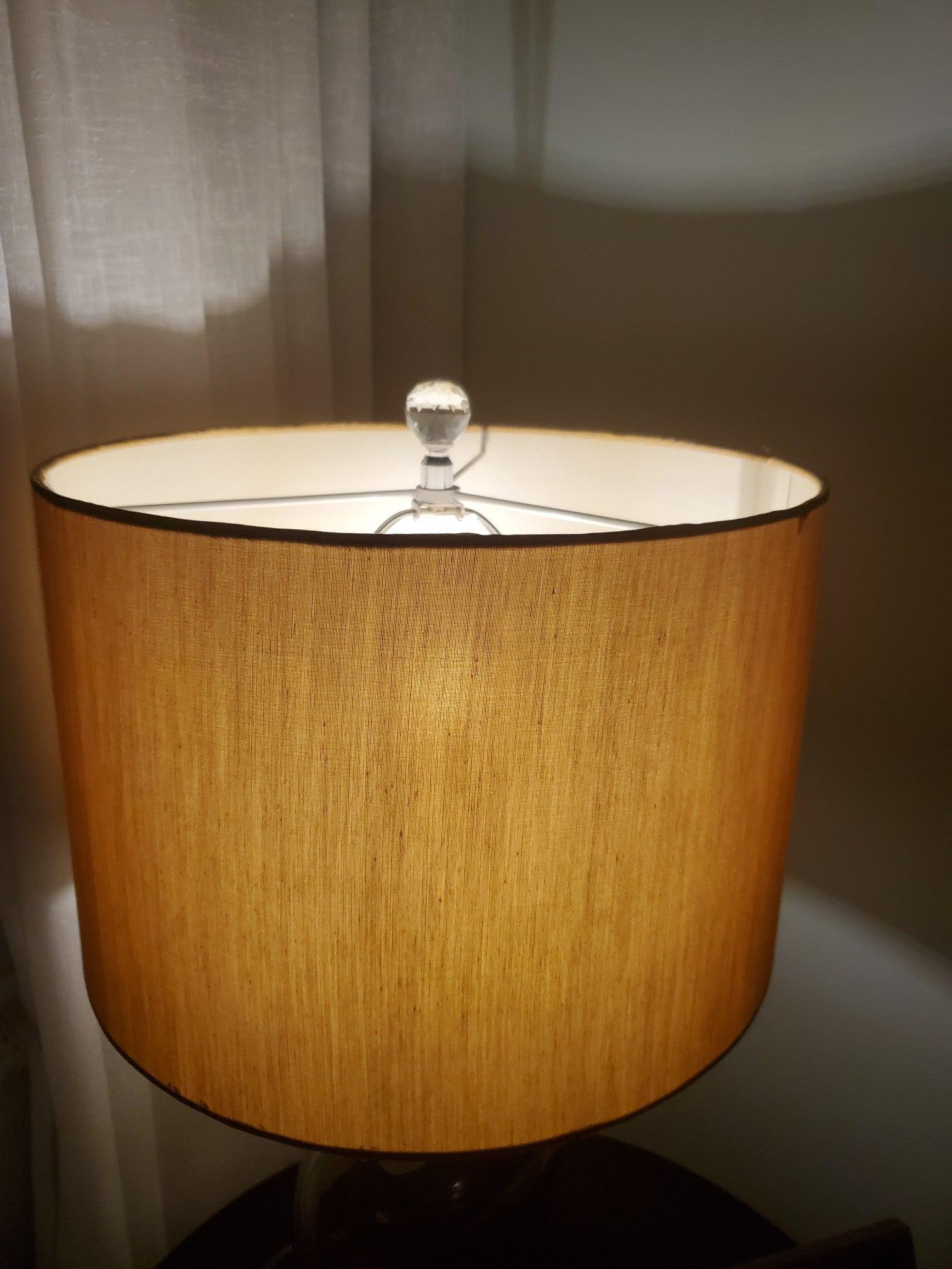 Otheain Lampe de Table en Cristal et Tissu - image 10 | Maison Opale