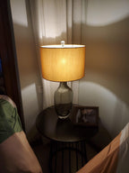 Otheain Lampe de Table en Cristal et Tissu - image 11 | Maison Opale