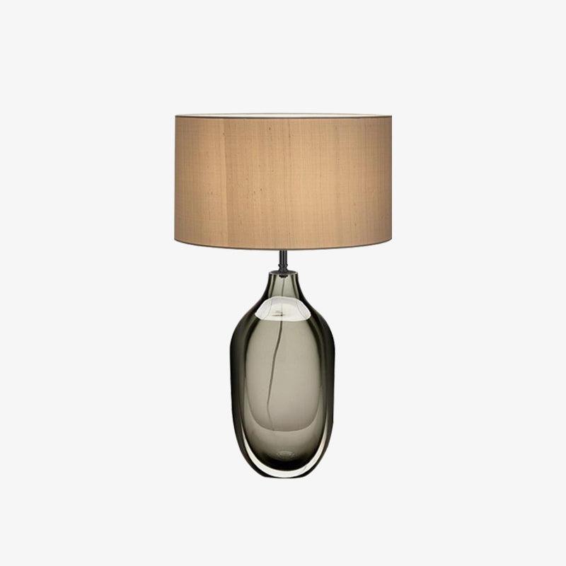 Otheain Lampe de Table en Cristal et Tissu - image 3 | Maison Opale