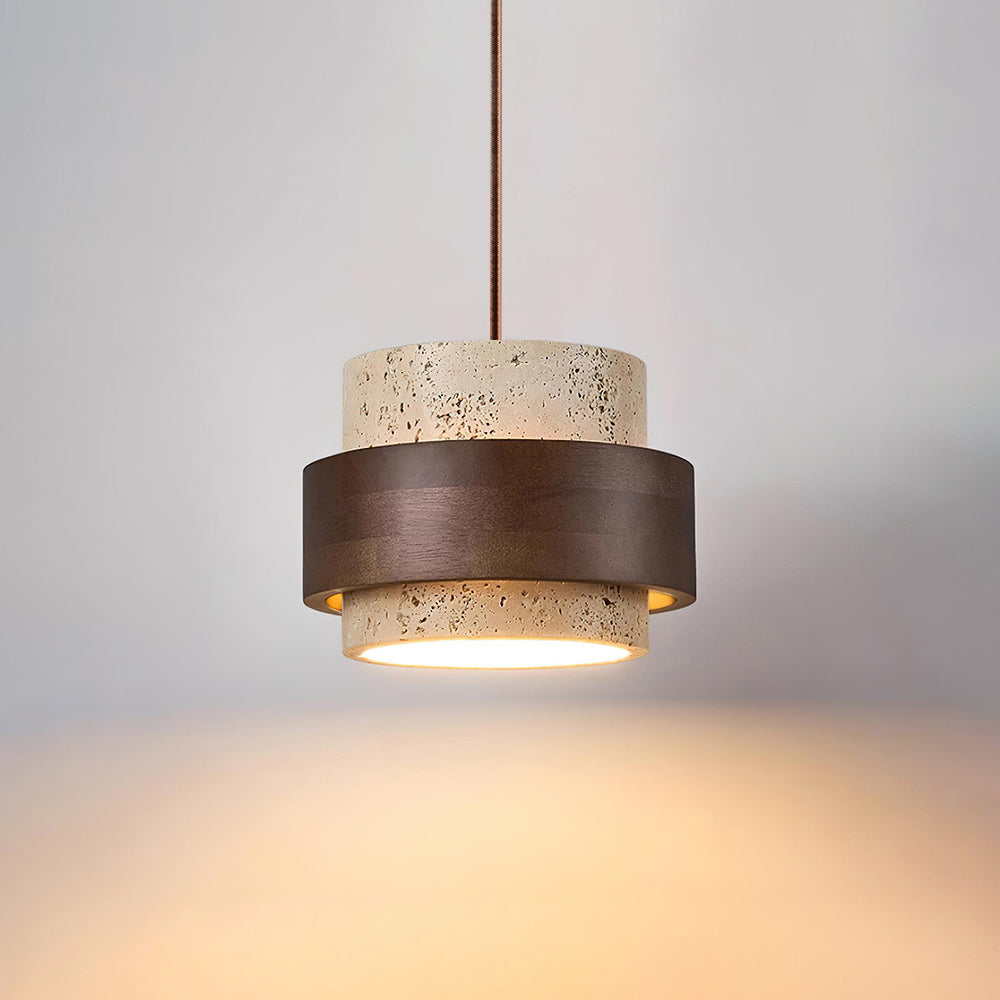 Perra Suspension Travertin - image 2 | Maison Opale