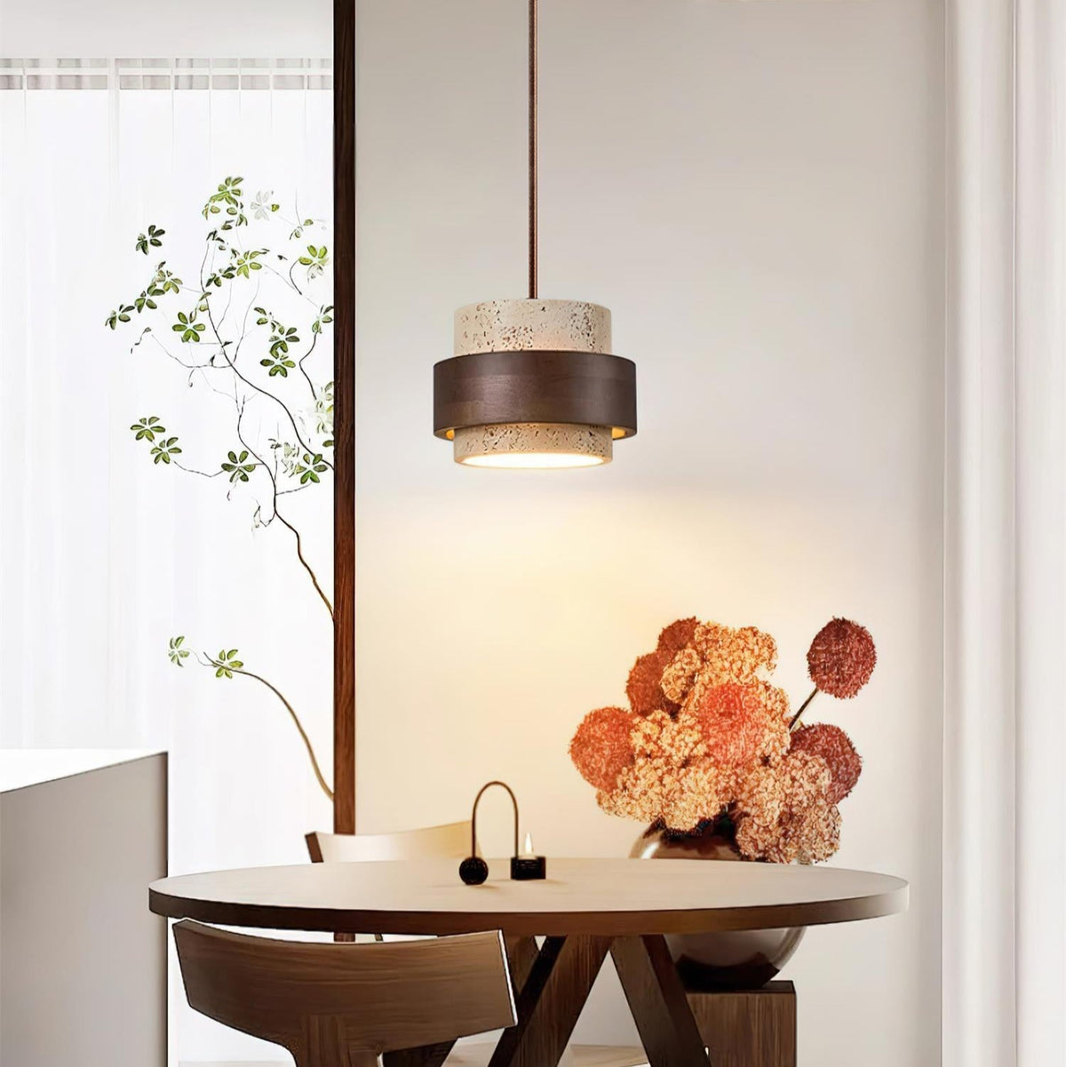Perra Suspension Travertin - image 3 | Maison Opale