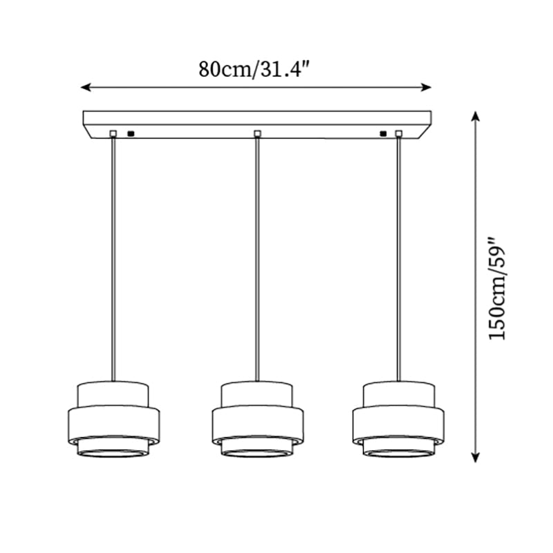 Perra Suspension Travertin - image 8 | Maison Opale