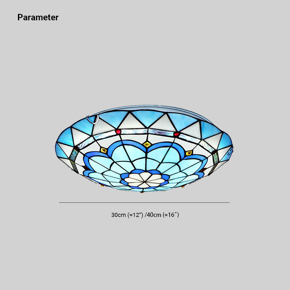 Quana Plafonnier Hémicycle Moderne. Verre. Coloré. Salon - image 4 | Maison Opale