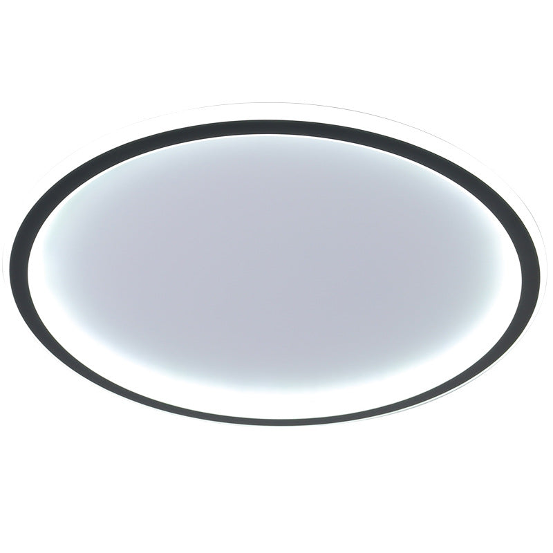 Quasso Plafonnier Rond ModerneBlanc/Noir. Salon - image 11 | Maison Opale