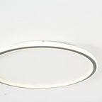 Quasso Plafonnier Rond ModerneBlanc/Noir. Salon - image 17 | Maison Opale