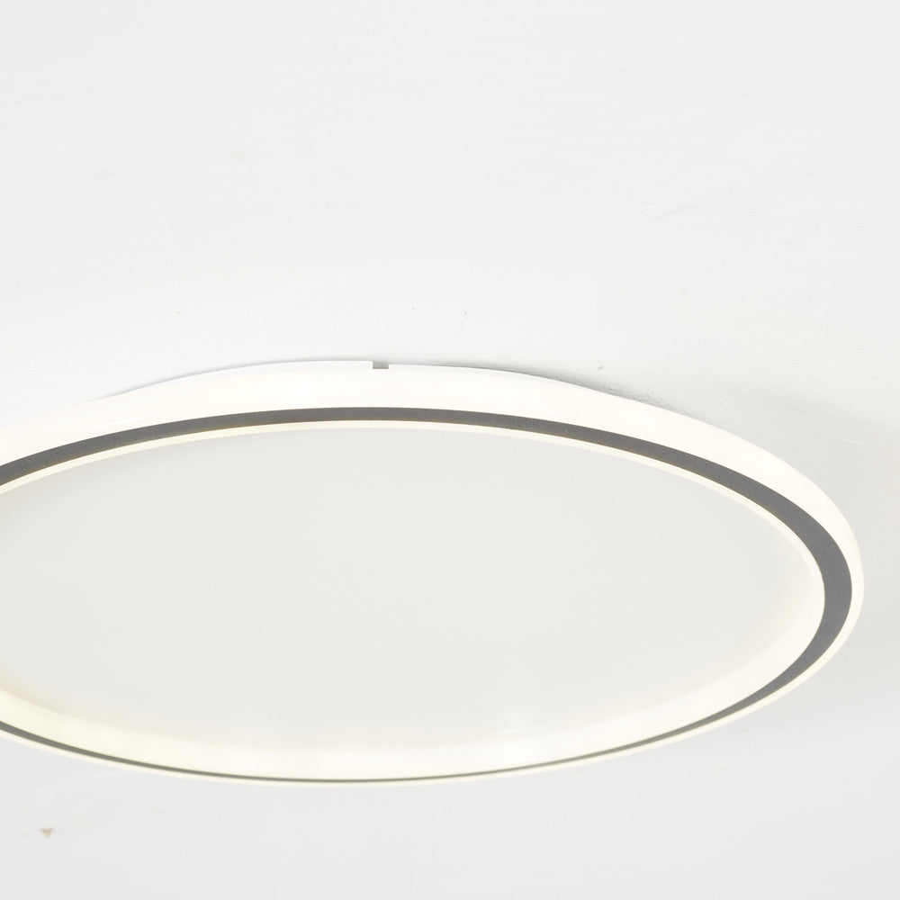 Quasso Plafonnier Rond ModerneBlanc/Noir. Salon - image 17 | Maison Opale