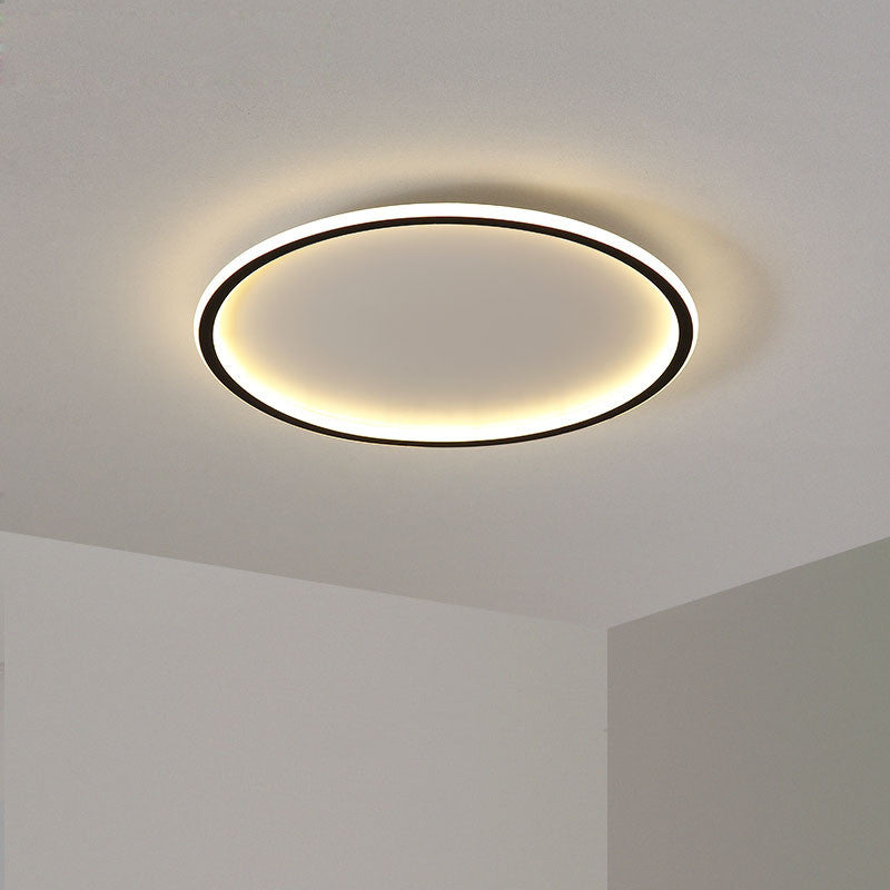 Quasso Plafonnier Rond ModerneBlanc/Noir. Salon - image 5 | Maison Opale
