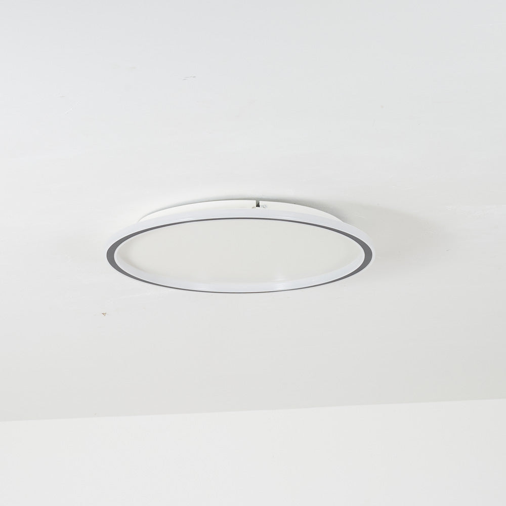 Quasso Plafonnier Rond ModerneBlanc/Noir. Salon - image 6 | Maison Opale