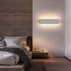 Ray Applique Murale Rectangulaire Moderne, Métal,  Blanc, Jardin - image 11 | Maison Opale