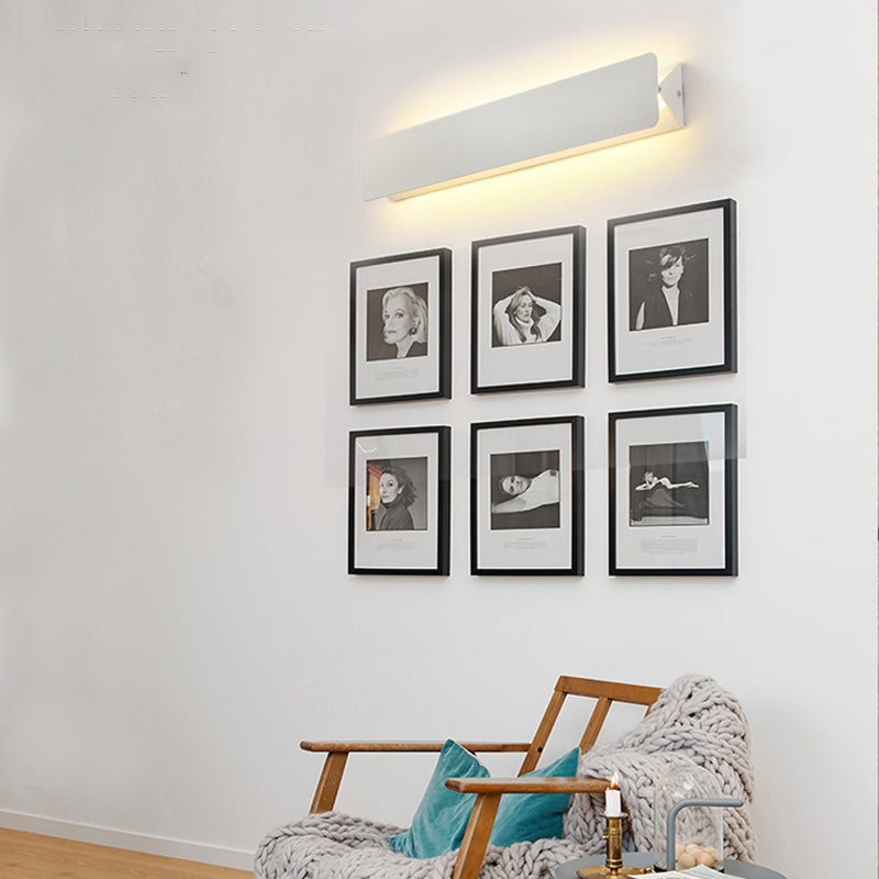 Ray Applique Murale Rectangulaire Moderne, Métal,  Blanc, Jardin - image 14 | Maison Opale