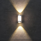Ray Design LED Applique Murale Blanc/Noir Métal/Acrylique Extérieur - image 6 | Maison Opale