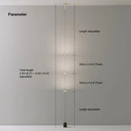 Ray Lampadaire Linéaire Minimaliste, 3 Ampoules, Chambre - image 4 | Maison Opale