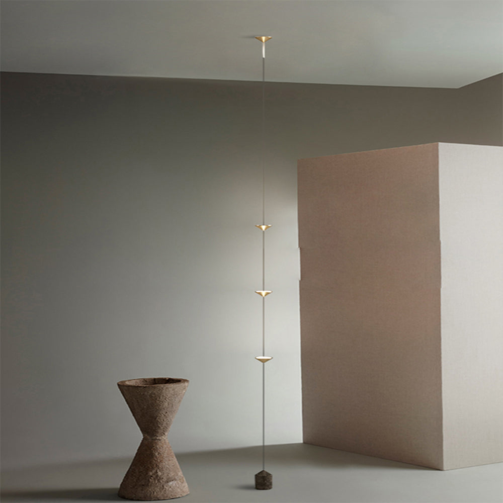 Ray Lampadaire Linéaire Minimaliste, 3 Ampoules, Chambre - image 7 | Maison Opale