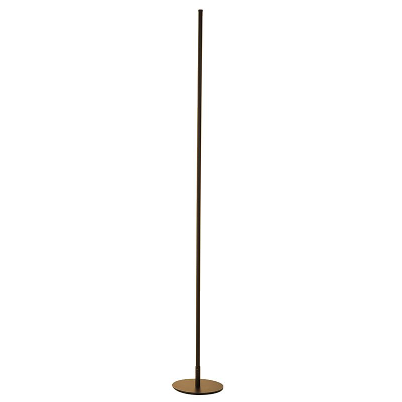 Ray Simple Linéaire LED Lampadaire Or Noir Métal Gel de Silice Salon Chambre - image 16 | Maison Opale