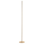 Ray Simple Linéaire LED Lampadaire Or Noir Métal Gel de Silice Salon Chambre - image 17 | Maison Opale