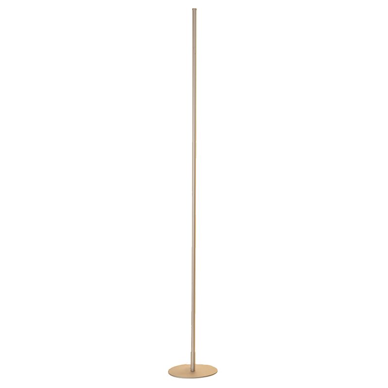 Ray Simple Linéaire LED Lampadaire Or Noir Métal Gel de Silice Salon Chambre - image 17 | Maison Opale