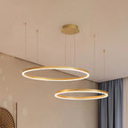 Remi Suspension Anneau Moderne Métal Noir/Doré/Café Salon - image 33 | Maison Opale