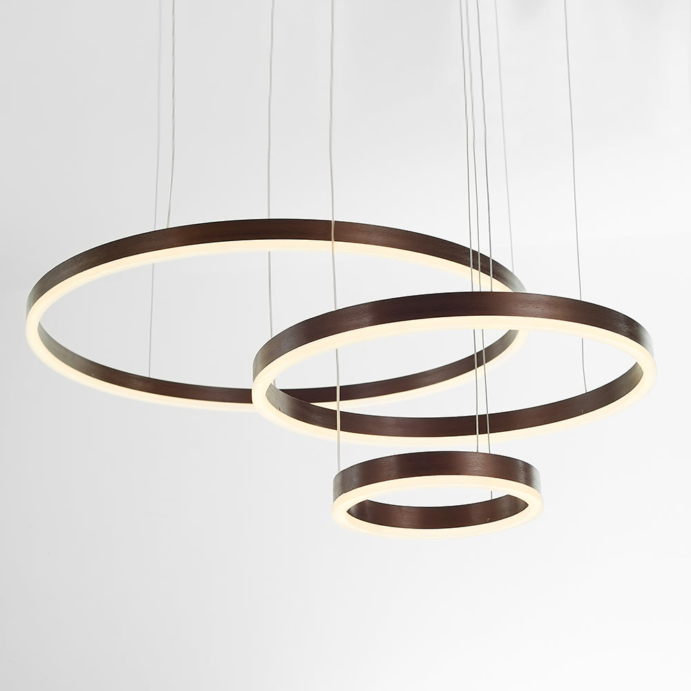 Remi Suspension Anneau Moderne Métal Noir/Doré/Café Salon - image 36 | Maison Opale