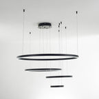 Remi Suspension Anneau Moderne Métal Noir/Doré/Café Salon - image 38 | Maison Opale