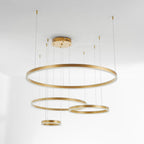 Remi Suspension Anneau Moderne Métal Noir/Doré/Café Salon - image 40 | Maison Opale