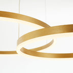Remi Suspension Anneau Moderne Métal Noir/Doré/Café Salon - image 41 | Maison Opale