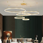 Remi Suspension Anneau Moderne Métal Noir/Doré/Café Salon - image 51 | Maison Opale