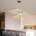 Remi Suspension Anneau Moderne Métal Noir/Doré/Café Salon - image 53 | Maison Opale