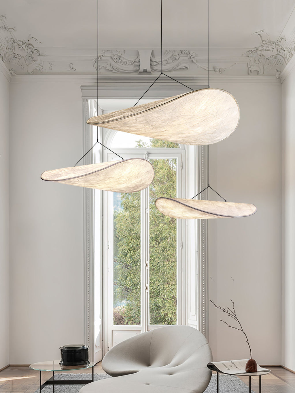 Sereca Suspension en Papier et Fibre de Verre - image 51 | Maison Opale