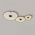 Solara Plafonnier Feuille de Lotus avec Finition Bois - image 3 | Maison Opale