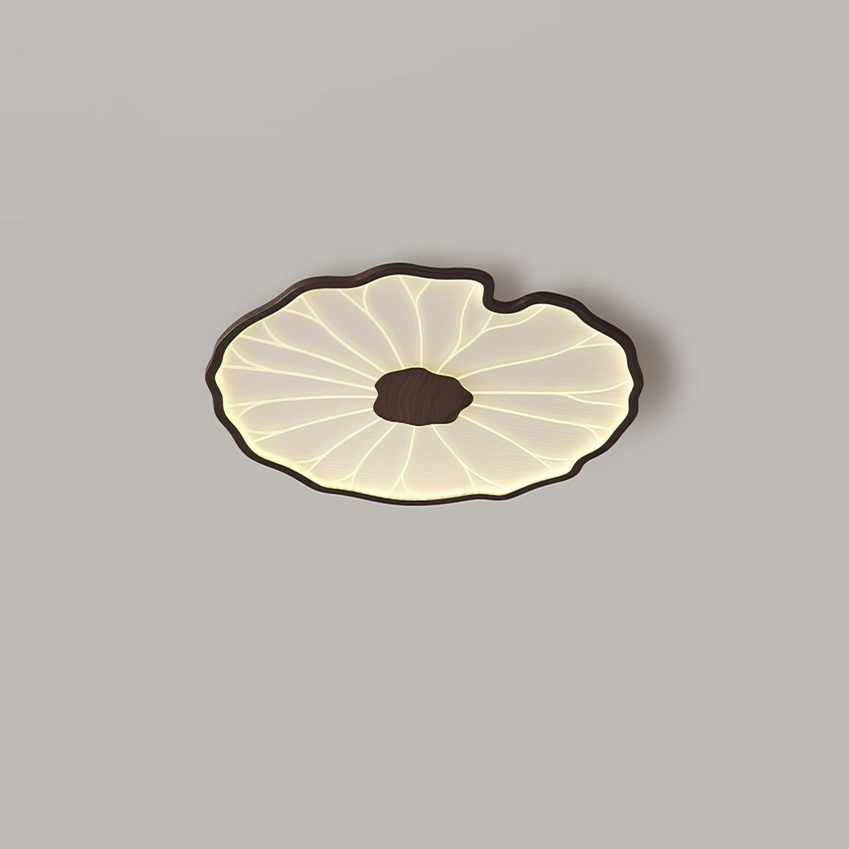 Solara Plafonnier Feuille de Lotus avec Finition Bois - image 33 | Maison Opale
