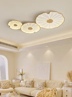 Solara Plafonnier Feuille de Lotus avec Finition Bois - image 8 | Maison Opale