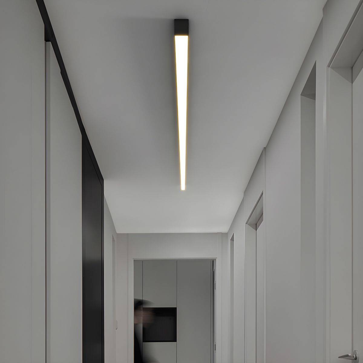 Solara Plafonnier Linéaire Ultra Fin Minimaliste Fonctionnel - image 19 | Maison Opale