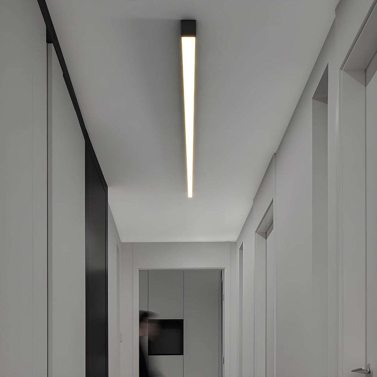 Solara Plafonnier Linéaire Ultra Fin Minimaliste Fonctionnel - image 20 | Maison Opale