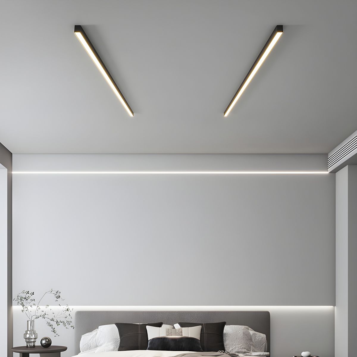 Solara Plafonnier Linéaire Ultra Fin Minimaliste Fonctionnel - image 24 | Maison Opale
