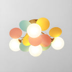 Solara Plafonnier Rond Macaron aux Couleurs Pastel - image 11 | Maison Opale