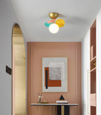 Solara Plafonnier Rond Macaron aux Couleurs Pastel - image 40 | Maison Opale