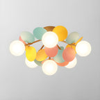 Solara Plafonnier Rond Macaron aux Couleurs Pastel - image 8 | Maison Opale