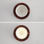 Teyo Moderne Tasses à Café Céramique Plafonnier Bleu/Rose/Jaune - image 15 | Maison Opale