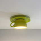 Teyo Moderne Tasses à Café Céramique Plafonnier Bleu/Rose/Jaune - image 17 | Maison Opale