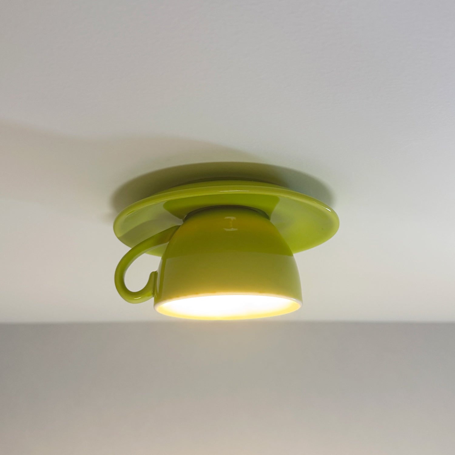 Teyo Moderne Tasses à Café Céramique Plafonnier Bleu/Rose/Jaune - image 17 | Maison Opale